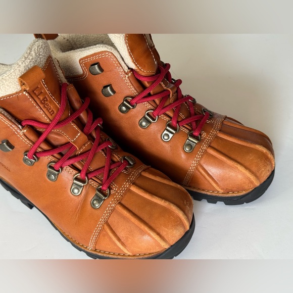 LL Bean TEK 2.5 Knifes Edge Mt Katahdin Vibram Waterproof Leather Hiking Boots 7 - Picture 7 of 13